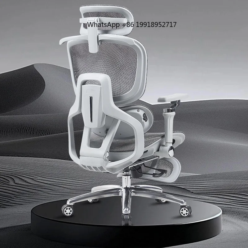 Ergonomic Office Chair with Ventilation Heating Massage Reclining Computer Gaming Chair for Home Comfort