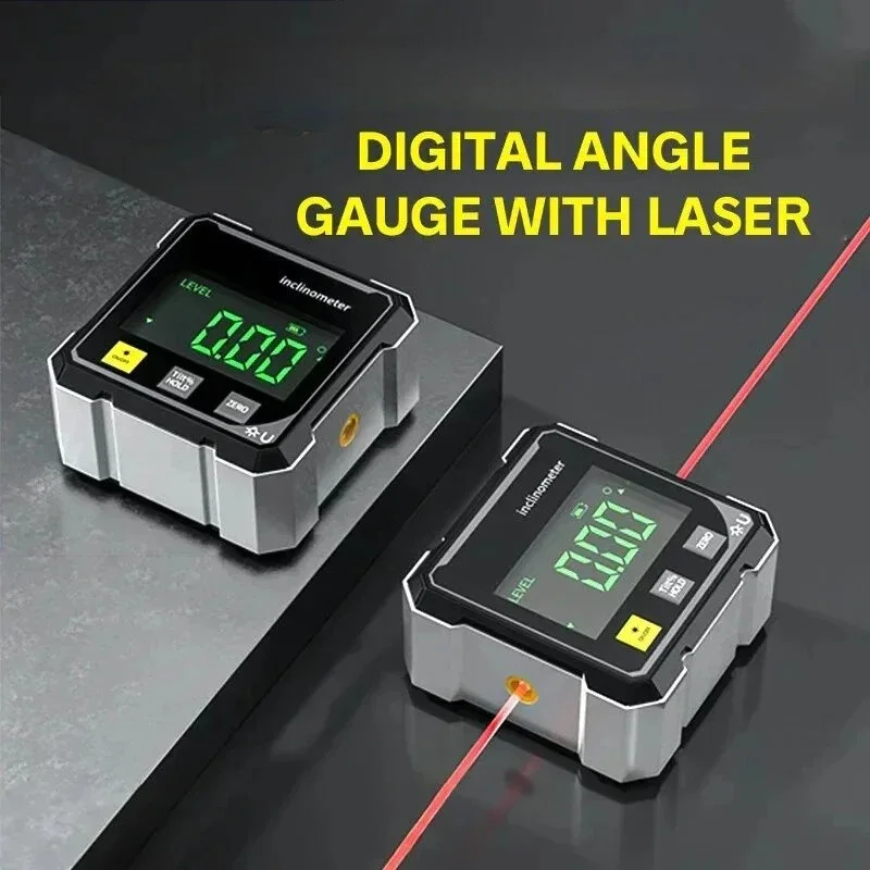 Industrial Laser Alignment - Digital Inclinometer Dual Laser Level Angle