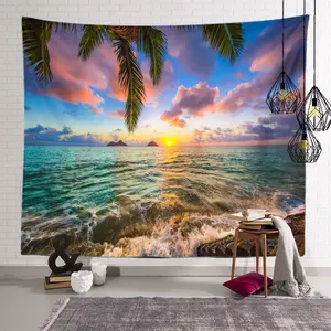 OT-Grande Weihnachtsbaum Wandteppich, Wandtuch, dekorativer ästhetischer Stoff, Heimdekoration und Raum 10 Hauptverkaufswiss -Tapestry - №2