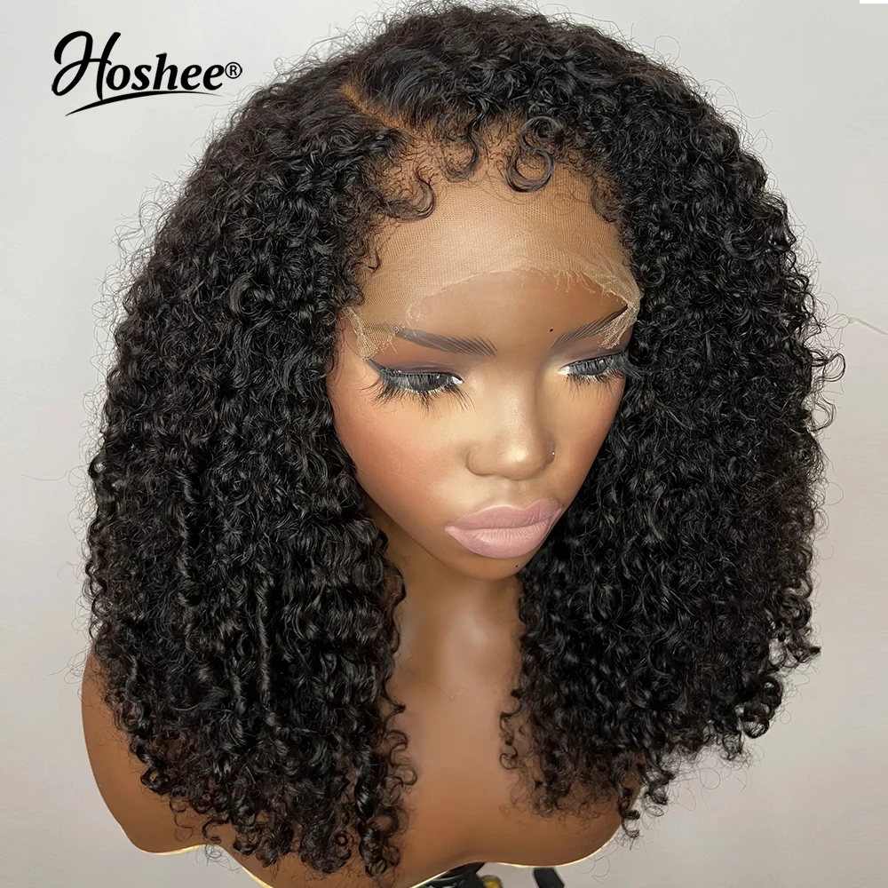 Perruque Full Lace Wig 360 Remy bouclée d'origine birmane, cheveux humains, 5x5, prête à l'emploi, avec baby hair, pour femmes, 250%