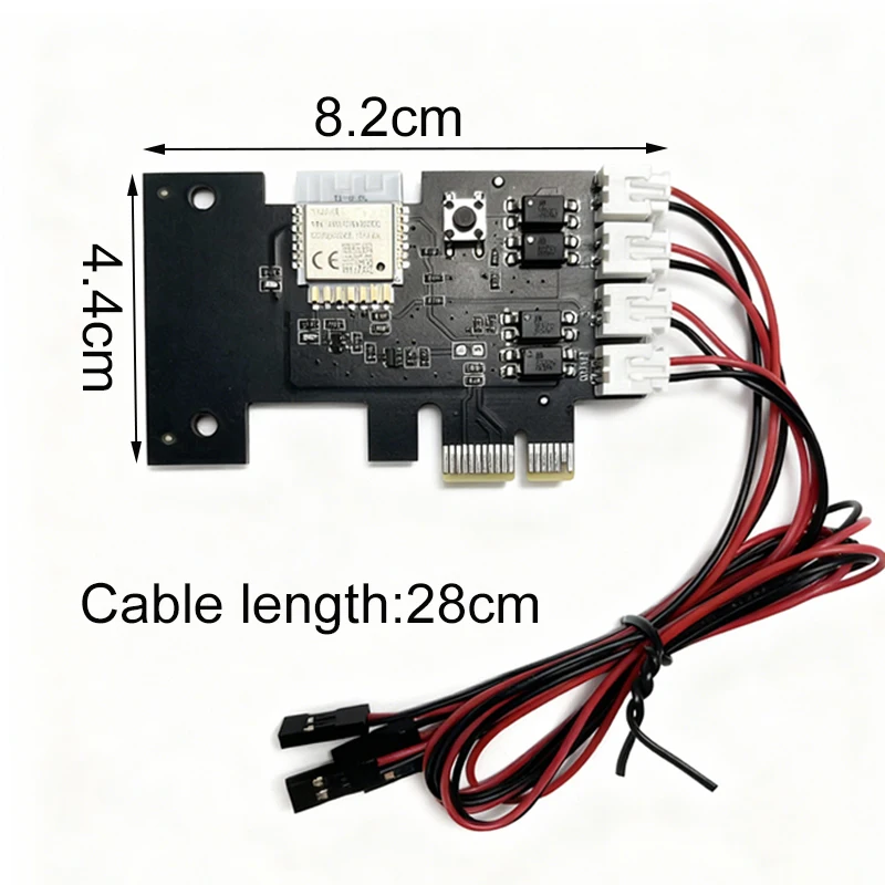 Tuya Wifi PC Power Switch Computer Remote Boot Startup Card Telecommuting PICE,Alexa Google Alice Tuya Smart Life APP Control