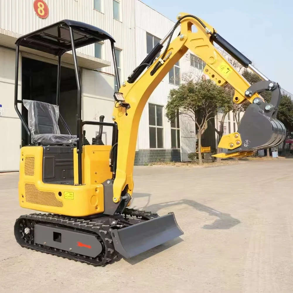 CE Construction Mini Excavator Hydraulic Mini Crawler Excavator Small Digger Bagger Diesel Engines Excavators
