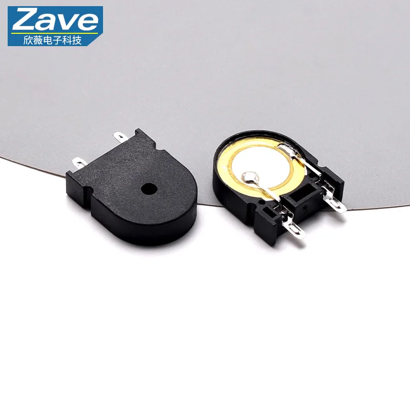 2207 Passive Piezoelectric Buzzer (20P, AC, Horseshoe Vertical Type) - For Microwaves & Small Home Appliances, 4KHZ AC