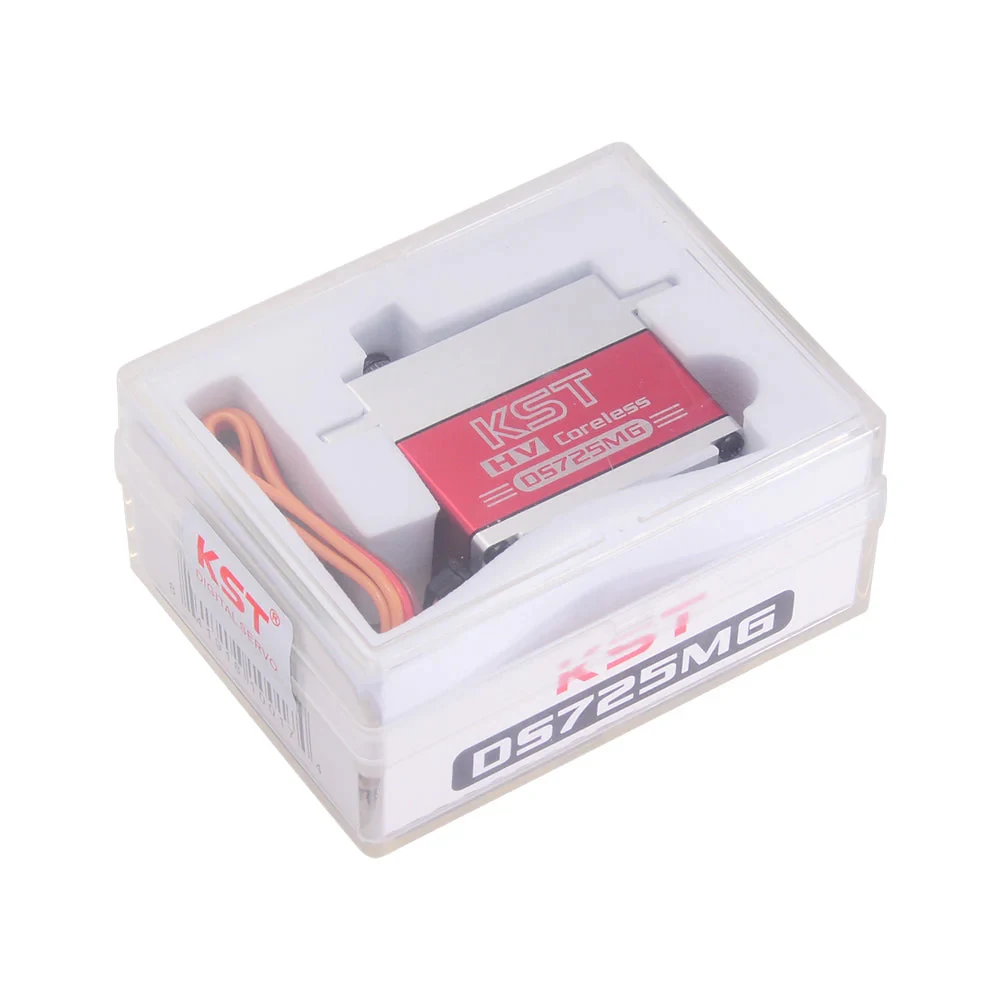 KST DS589MG /DS565X /DS725MG Mini servo à engrenages métalliques numérique HV pour hélicoptère RC et aile fixe