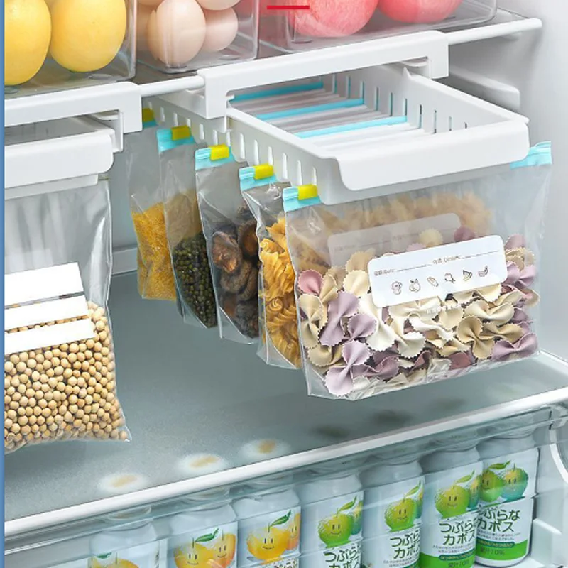 Food storage bags BPA-free freezer bags Leak-proof Reusable fresh bag Ziplock storage bags Seal bags