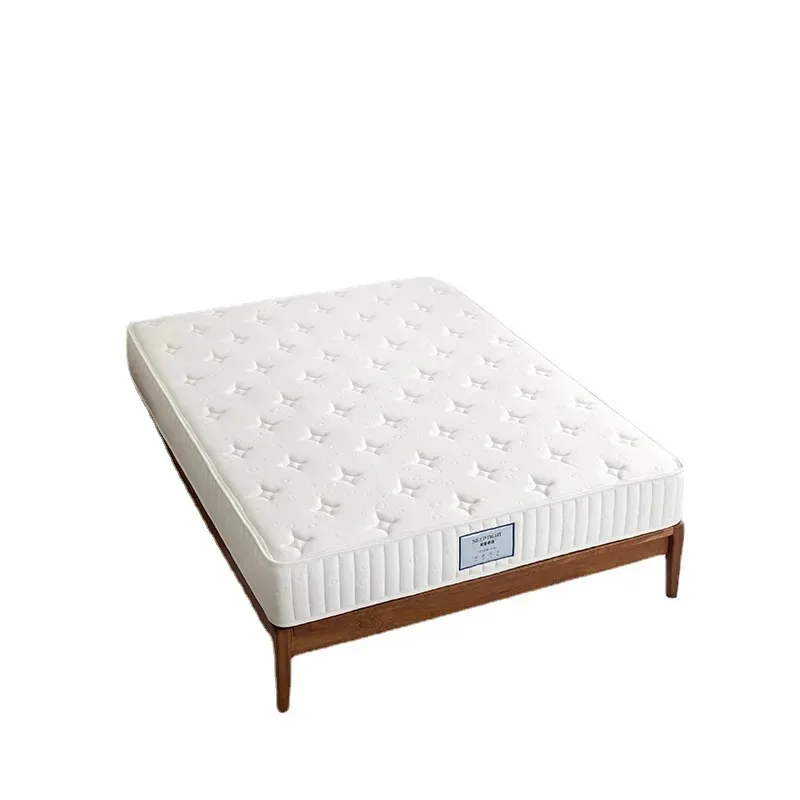 Kühlende Hybrid-Memory-Foam-Latex-Kokosnussmatratze 20 cm dick, 100 % Baumwollbezug, weiches Kissen für Zuhause & Hotel