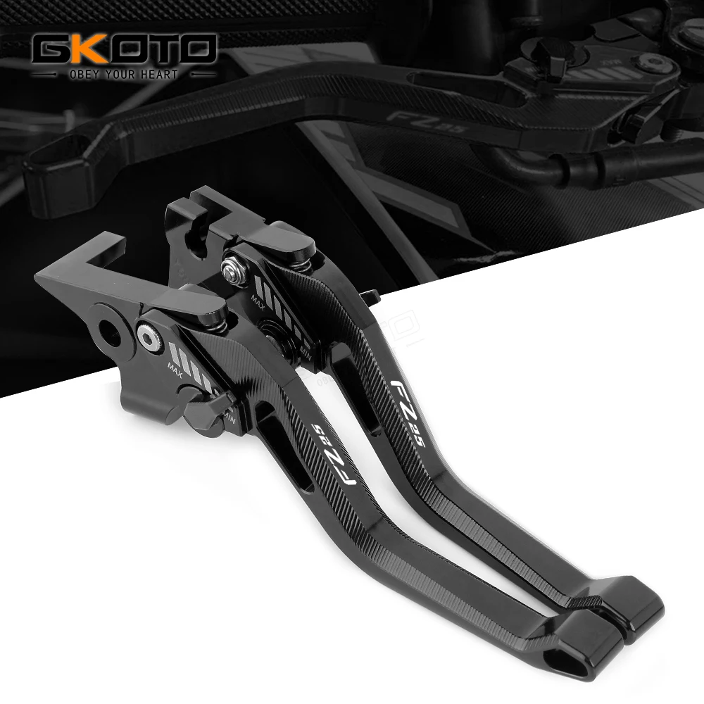 For YAMAHA FZ25 FZ 25 2021 Motorcycle Accessories CNC Aluminum Short Ajustable Brake Clutch Levers