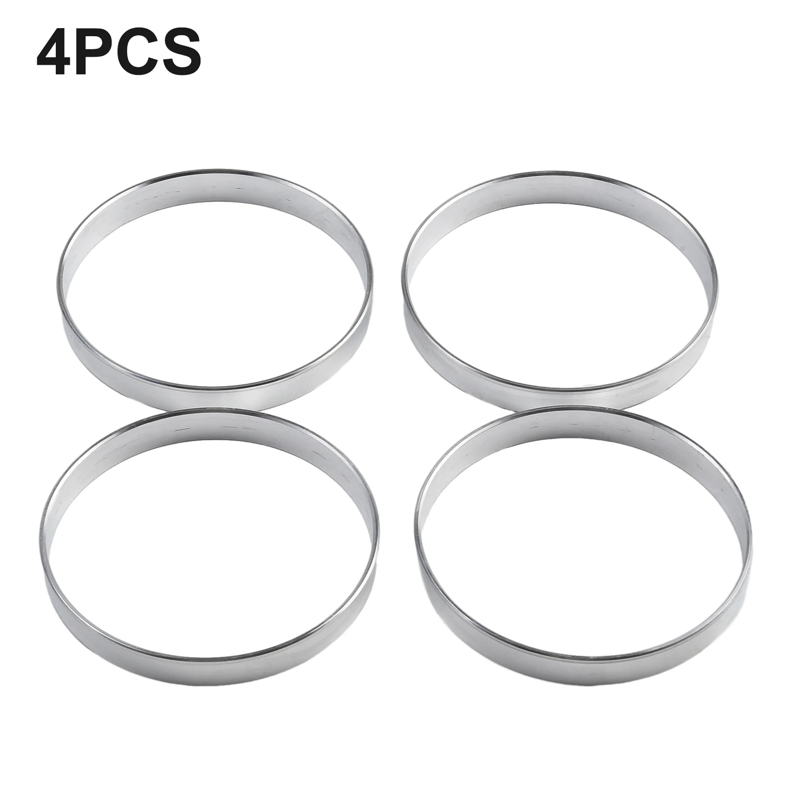 4pcs Aluminum Hub Centric Ring 72.6mm Car Hubs To 74.1mm Wheel Bore Fit For BMW Automobiles Parts Accessories