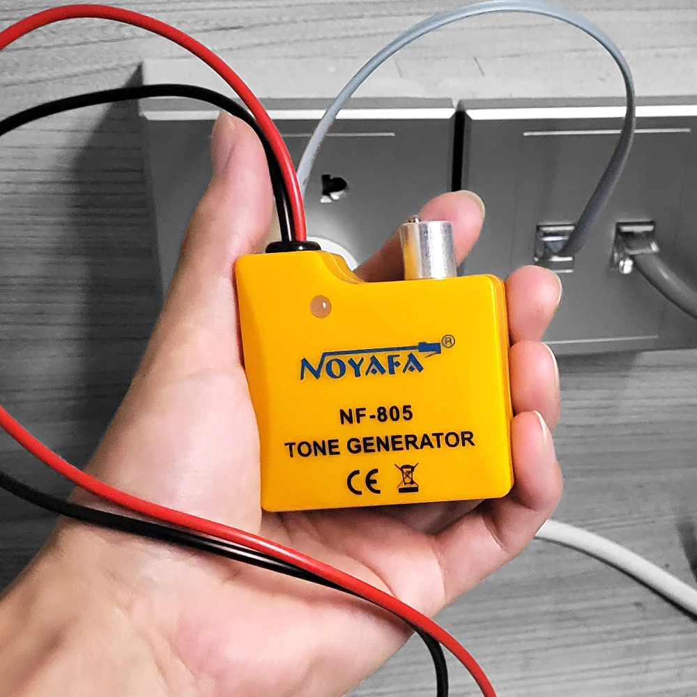 Imagem -05 - Noyafa-cable Tester com Volume Ajustável Gerador de Tom Alta Precisão Wire Tracer Amplificador Indutivo Nf805 200ep