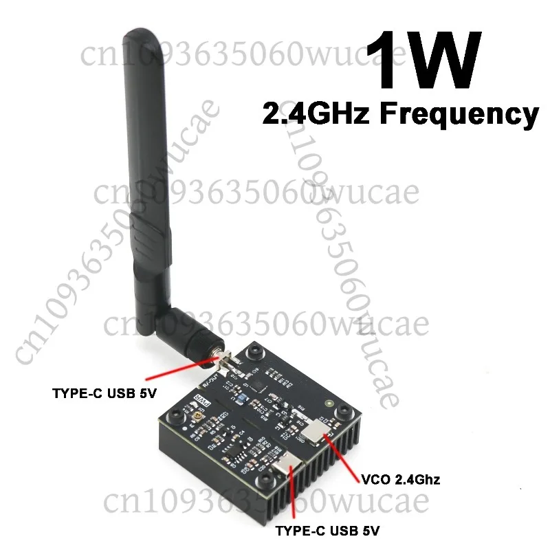

1W 2.4Ghz VCO Generator Signal Source Integrated 1W Power With Antenna For 2.4G Bluetooth speaker WIFI BT Wifi Camera