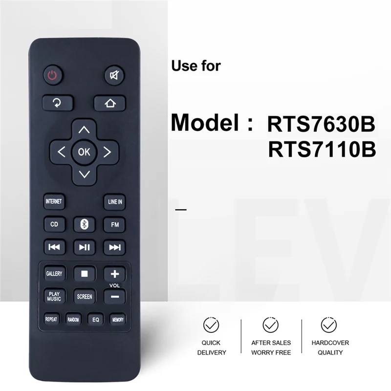 Remote Control RTS7110B RTS7630B Replaced for RCA Home Theater Soundbar RTS739BWS RTS7010B RTS7110B-2 RTS7010B-E1