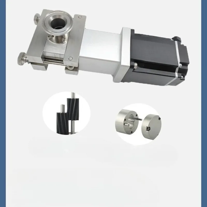 لصق ملء والعتاد مضخة مصغرة 220 فولت آلة التعبئة والتغليف عالية اللزوجة محرك مغناطيسي الفولاذ المقاوم للصدأ تعميم مضخة القياس #2