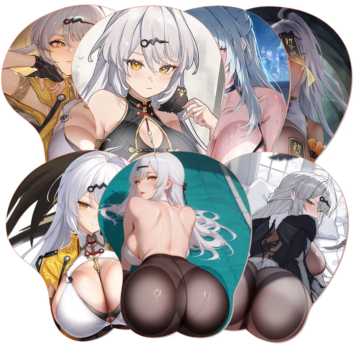 

3D Mouse Pad Zenless Z_Zone Z_Zero ZZZERO Mousepad Oppai Boob Yixuan Sexy Anime Silicone Wrist Rest BULK Pad Gaming Mouse Mat