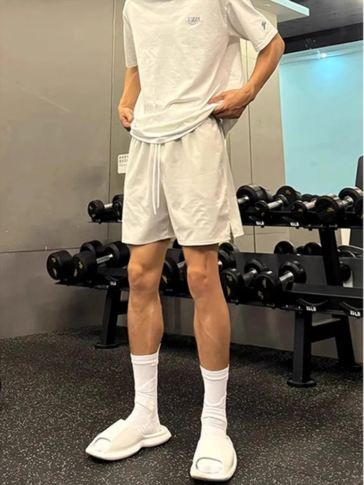 

Мужские летние спортивные брюки American Sle Qui Dry для активного отдыха, бега, баскетбола, повседневные, до колена