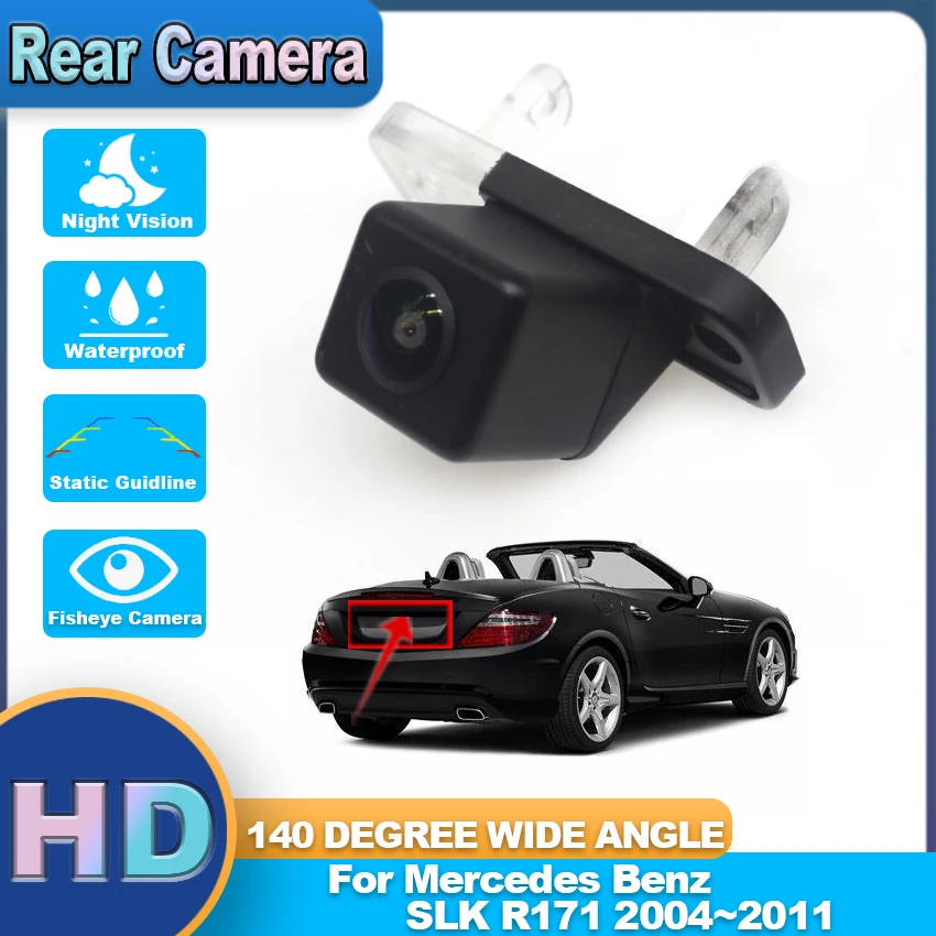 

Rear view Camera For Mercedes Benz SLK R171 2004~2008 2009 2010 2011 CCD Full HD Night Vision Back up Reverse Camera Waterproof