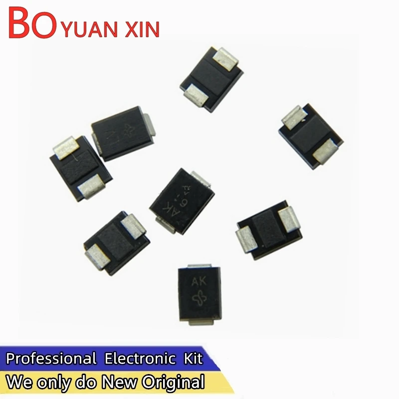 20pcs600W SMB DO-214AA TVS Unidirectional DIODE SMBJ110A SMBJ120A SMBJ130A SMBJ150A SMBJ160A SMBJ170A SMBJ180A SMBJ190A SMBJ200A