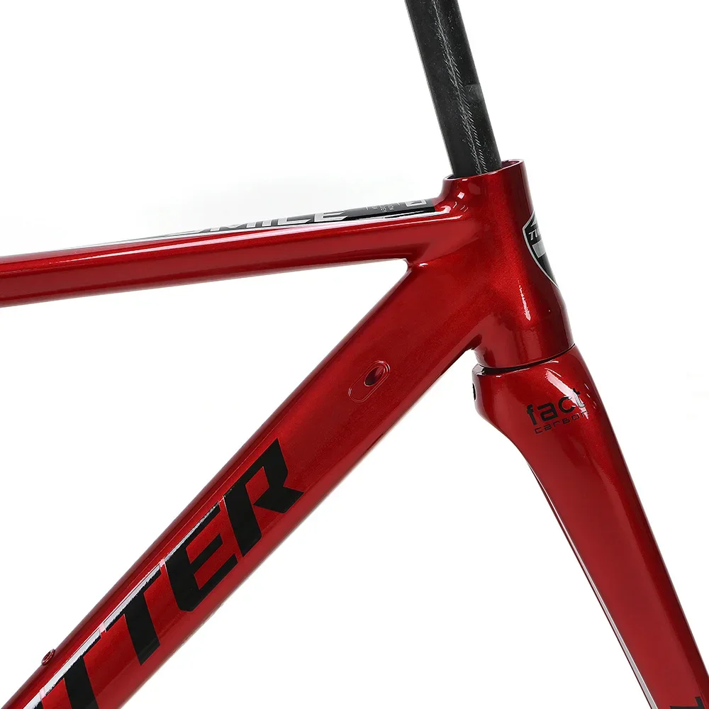 Smile disc brake aluminum alloy road frame with carbon fiber fork alignment road bike frame