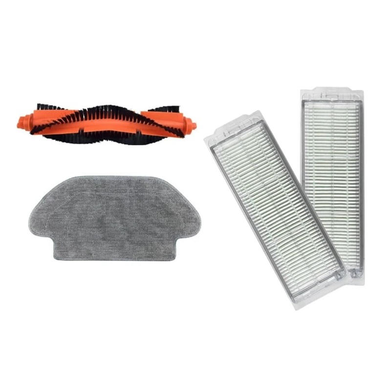 2025 New Main Side Brush Mop Cloth Hepa Filter For Xiaomi Robot Vacuum S10 S12 B106GL Replacement Parts Accessories