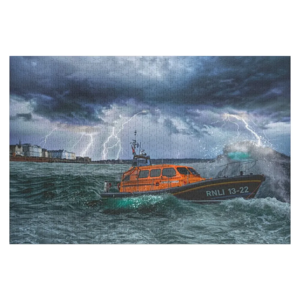 Bridlington RNLI Jigsaw Puzzle Diorama Accessories Jigsaw Custom Custom Photo Custom Puzzle