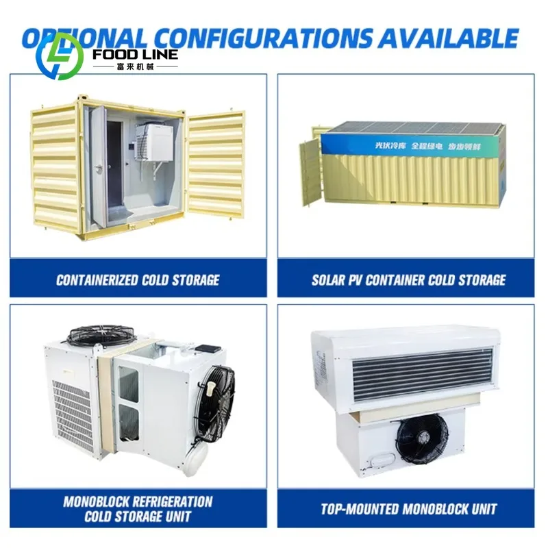 Cold-Room/Movable Cold Room/Solar Power Cold Storage Refrigeration-Equipment Commercial Cold Room Customized