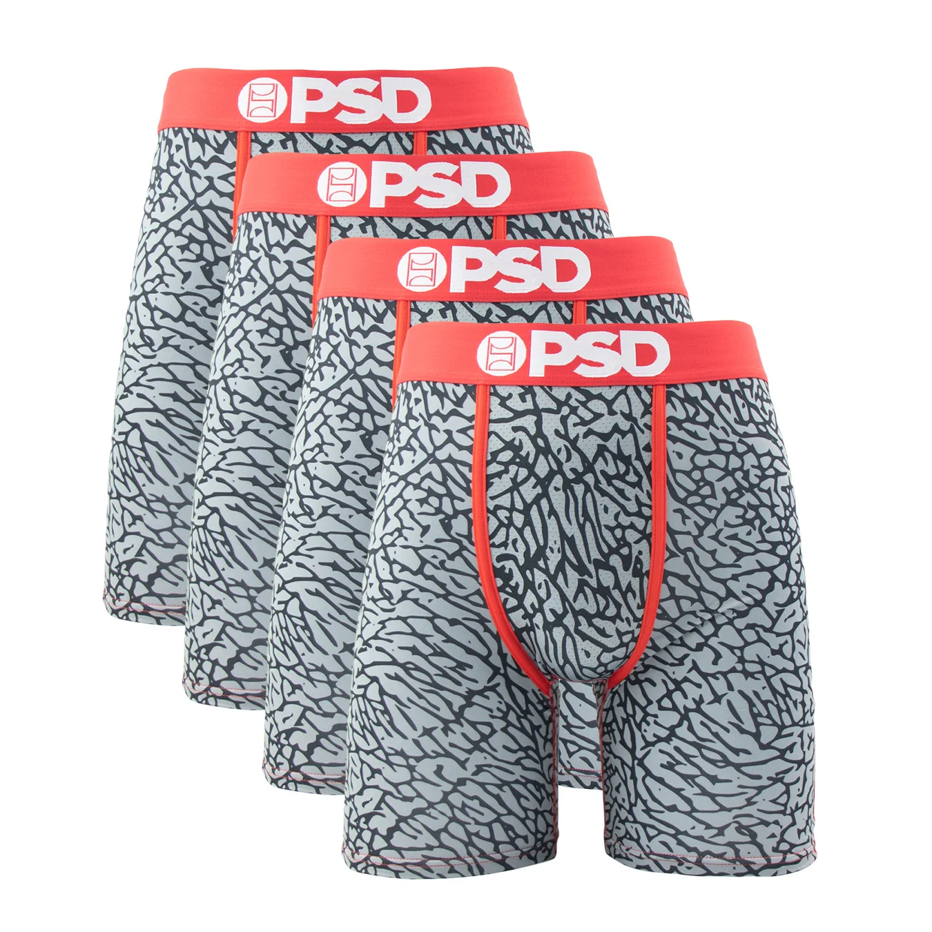 4 pezzi moda stampa uomo intimo boxer Cueca mutandine maschili Lingerie uomo mutande boxer uomo Sexy boxer slip Trunks