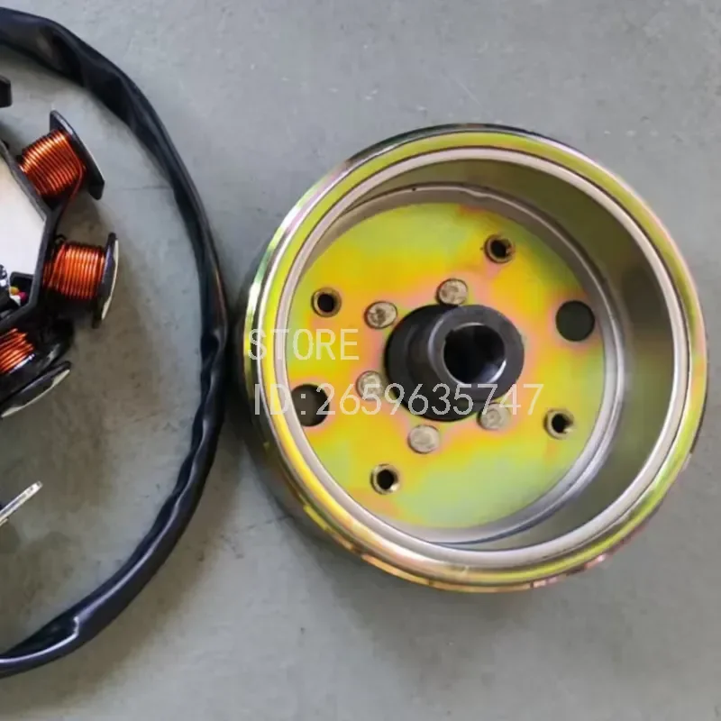 Magnet Flywheel for GY6 80 100 80CC Coil Stator Ignition 139QMB 139QMA