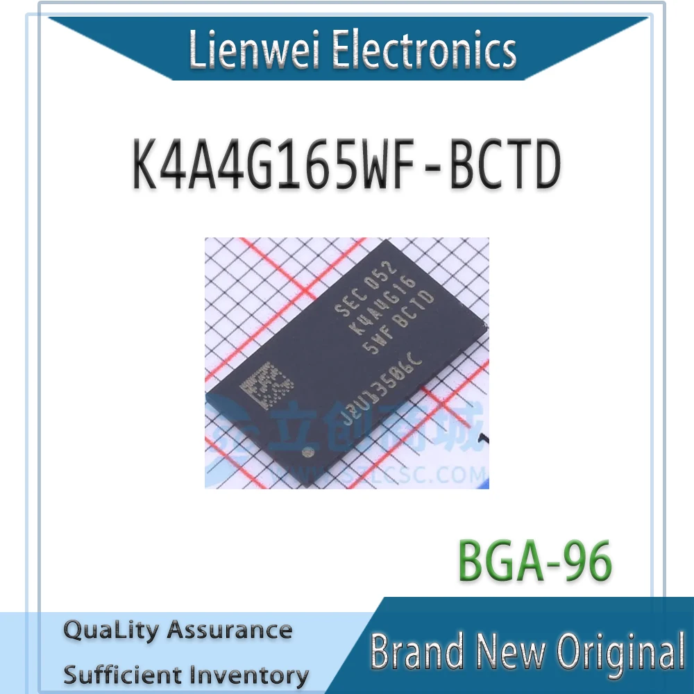 

100% New Original K4A4G165WF K4A4G165WF-BCTD SDRAM DDR4 4Gb IC Chipset BGA-96