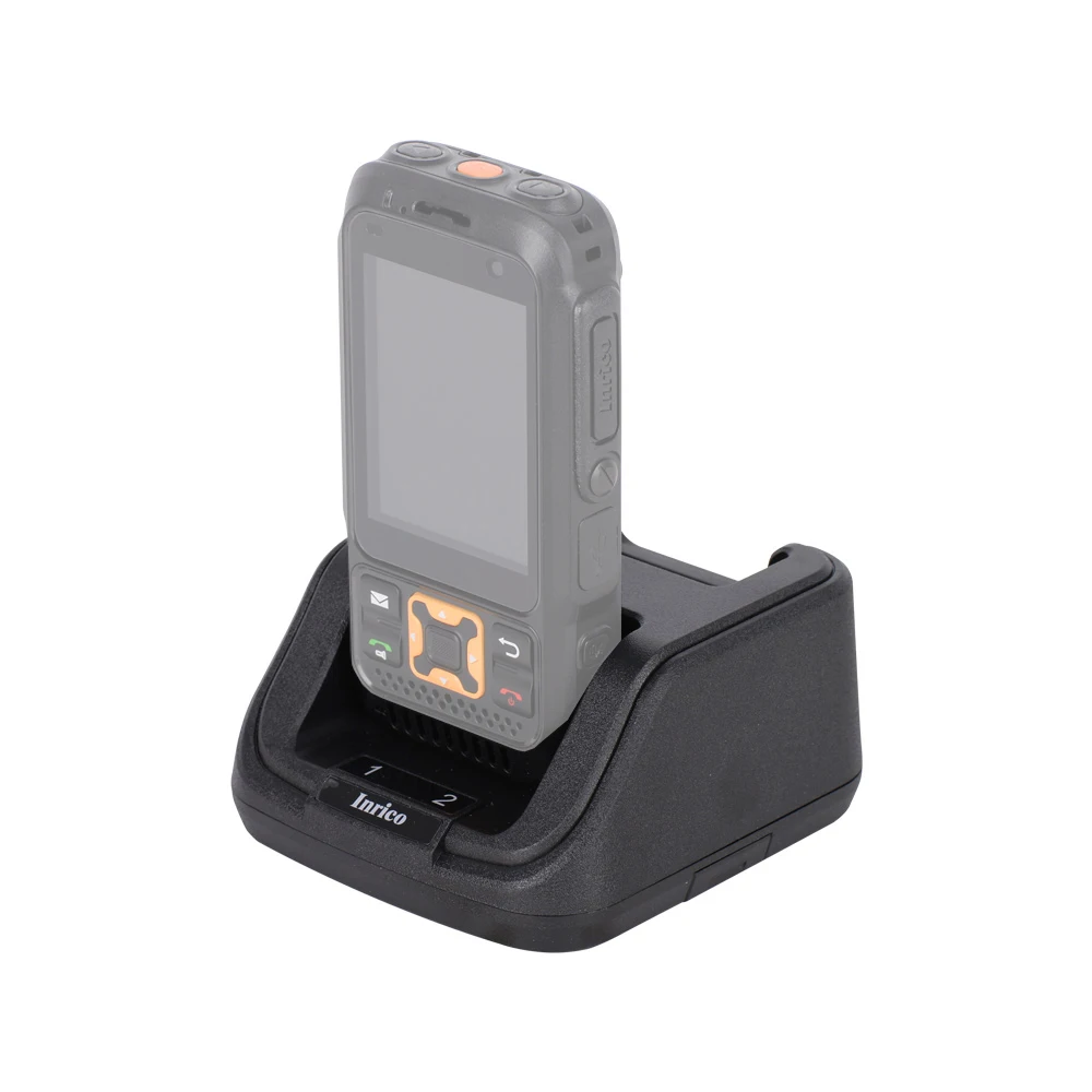 セール-オリジナル-inrico-s100-高速充電ドックステーション-デュアルポート-usb-c-led付き-トランシーバー-携帯電話用-安全認証済み