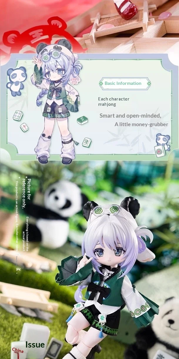 Echte COME4FREE BJD-Puppe Blindbox, bewegliche Actionfigur, Sammlerstück, Anime-Charaktermodell, Schreibtischdeko, Geburtstagsgeschenk – Detail 16