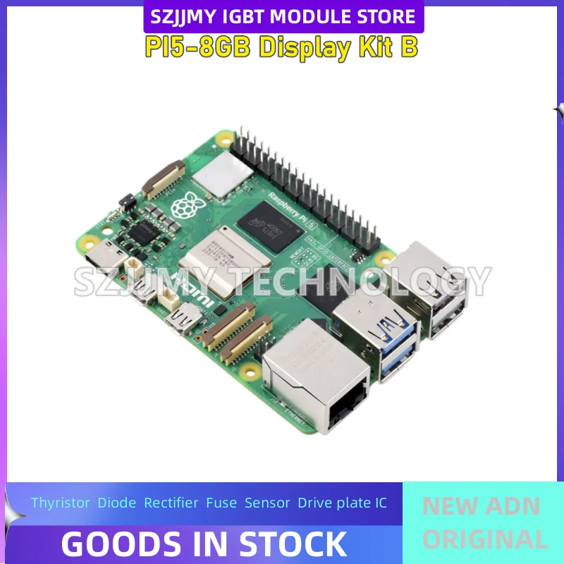 New stock Raspberry Pi 5 new development board Linux Python AI vision Raspberry Pi 5 kit