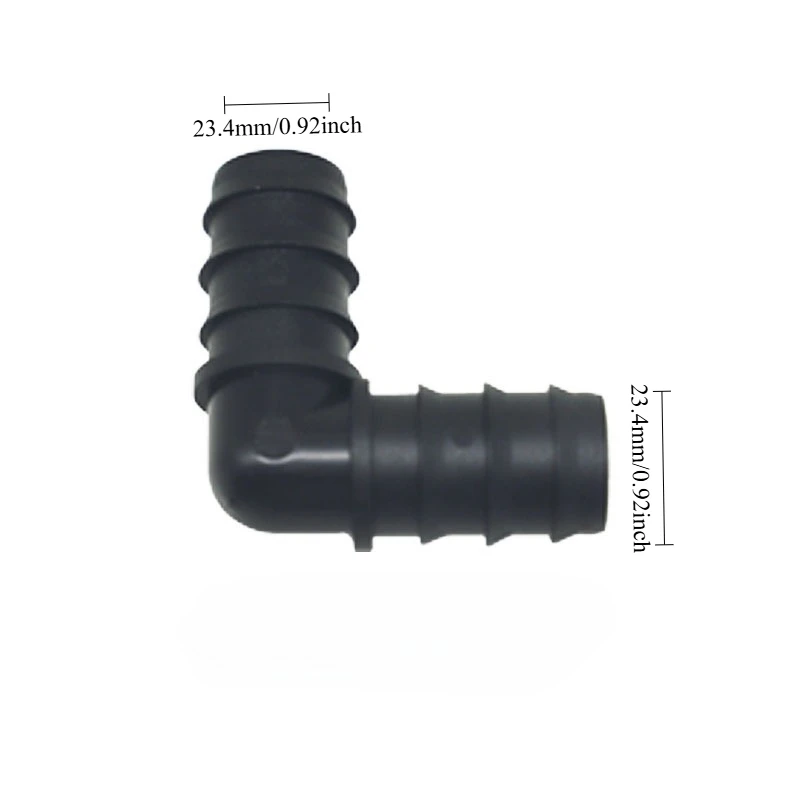 

15 шт. пластиковые коленчатые соединители для 16 мм, 20 мм, 25 мм, полиэтиленовые трубки, разветвитель для орошения сада, фитинг для шланга для полива газона, аксессуары