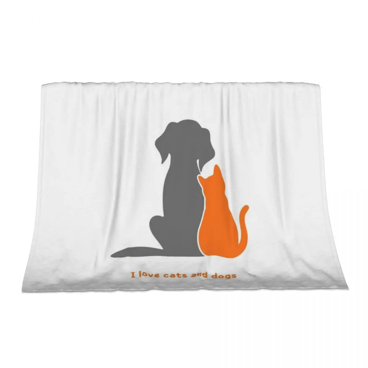 

cat and dog Throw Blanket Retros Designers Plaid christmas decoration Blankets