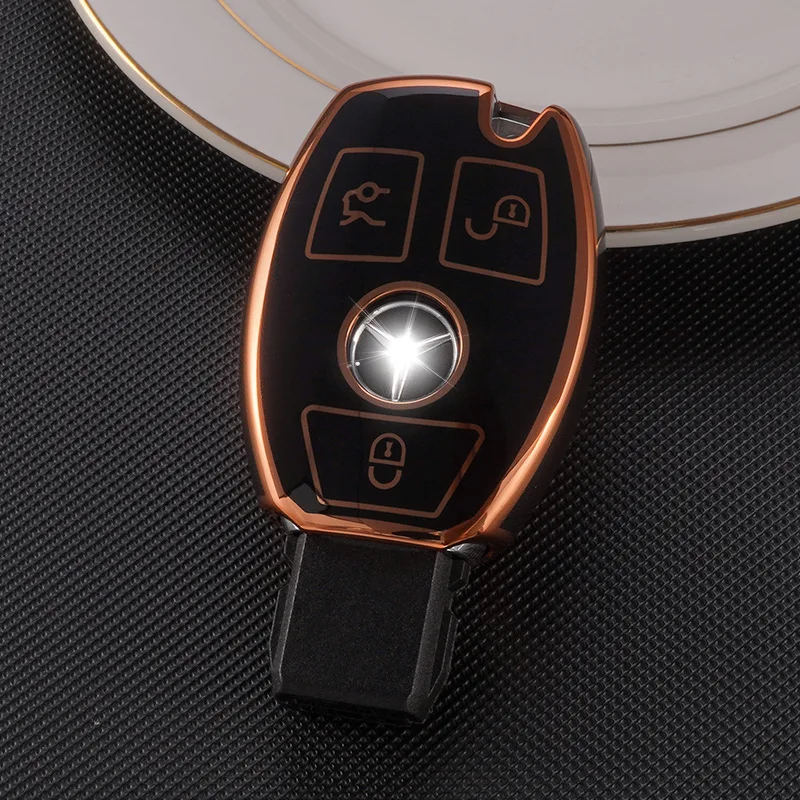 

Car Remote Key Case for Mercedes-Benz GLA Mercedes-Benz GLK-Class Mercedes-Benz V-Class Mercedes-Benz Vito Keychain Accessories