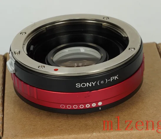 sony-pk Optical Glass Infinity focus adapter for sony af minolta Lens to Pentax pk K5II K7 Kx Kr k32 k70 k100d k20d k10d camera