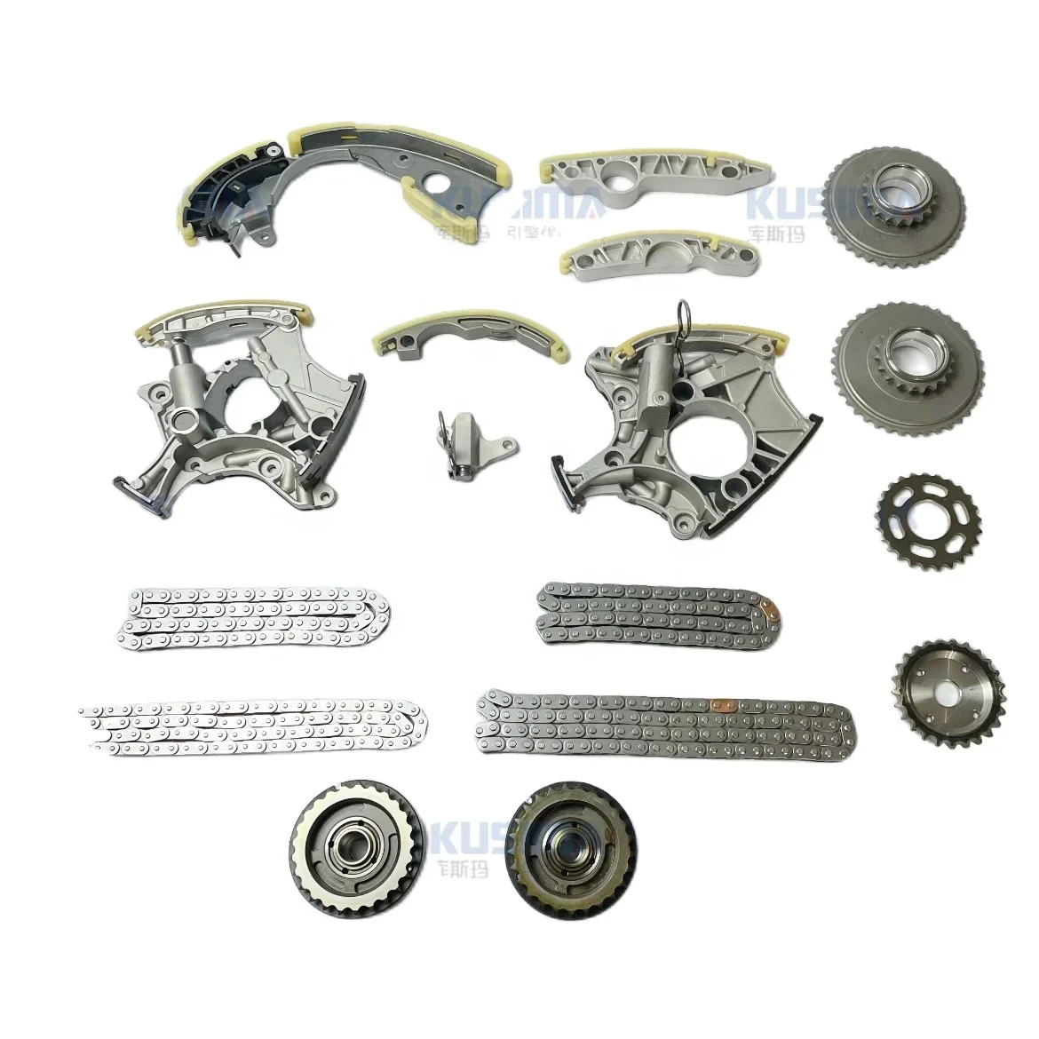 

Kusima Factory Price Timing Chain Kit for AU DI C6 2.4/3.2 15 Piece Set OE 06E109229F 06E109465 079109229 L