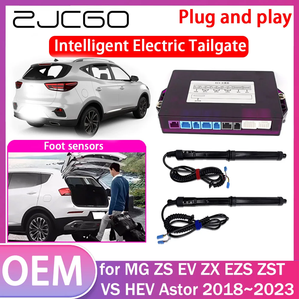 

ZJCGO Electric Tailgate Lift Drive Trunk Opening Tail Gate Lift Soft Close Car Door for MG ZS EV ZX EZS ZST VS HEV Astor