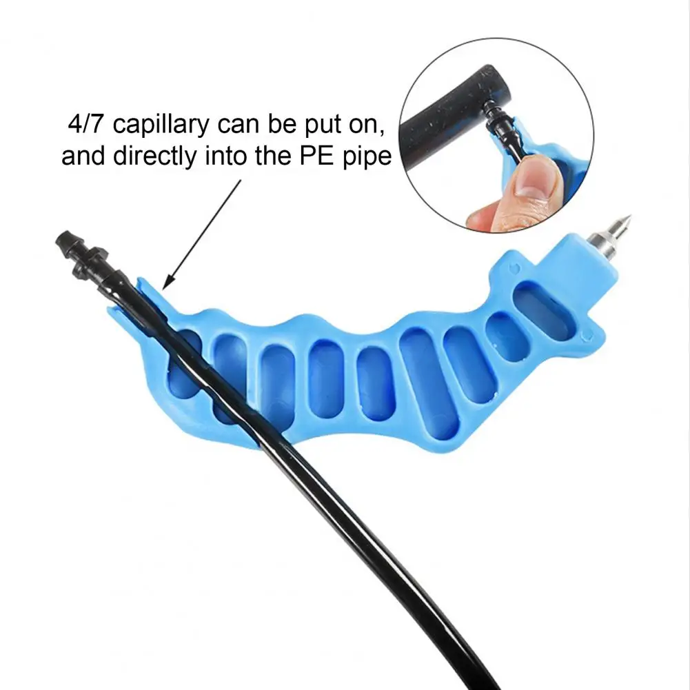 Plastic  Convenient Tube Hole Puncher Metal Drill Long Lasting Drip Line Hole Punch Easy to Use   Home Supplies