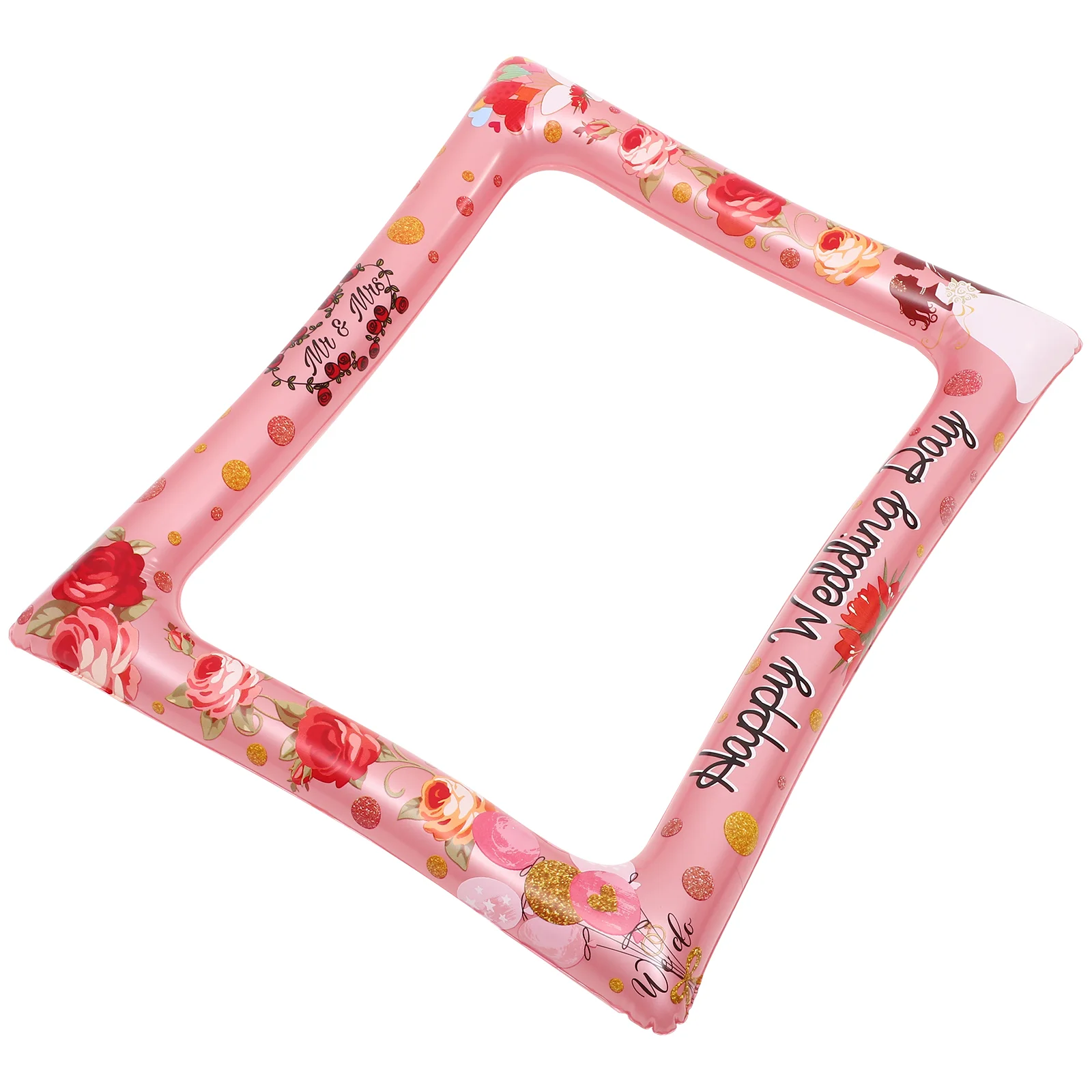 Handheld Photo Frame Props Decoration Reception Wedding Party Decorations Inflatable Booth Setting