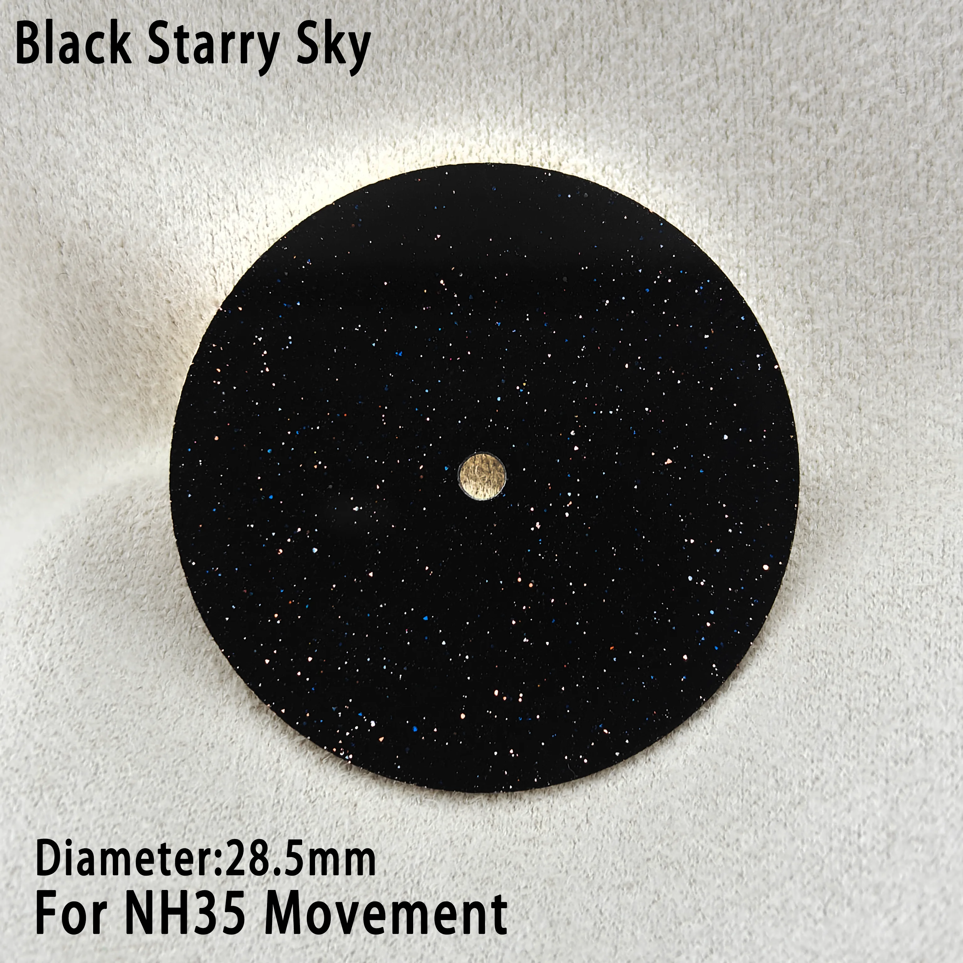 NH35 The Starry Sky Dial 28.5mm For NH35 Dials Malachite Sandstone Material Blue/Black Sterile Dials Stone Dial NH35 Watch Dial