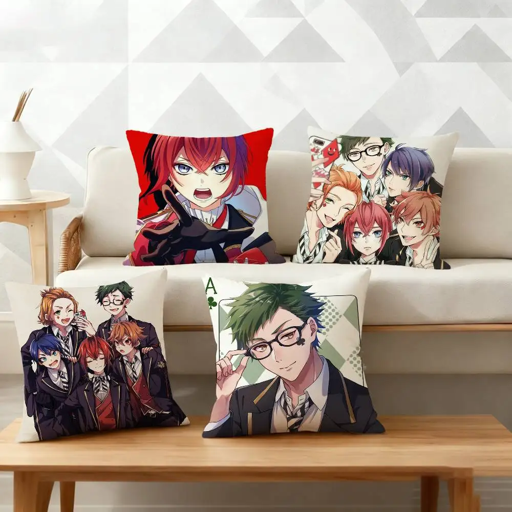 Cute T-Twist Wonderland Pillow Case Cushion Cover Throw Pillow Case For Car Sofa