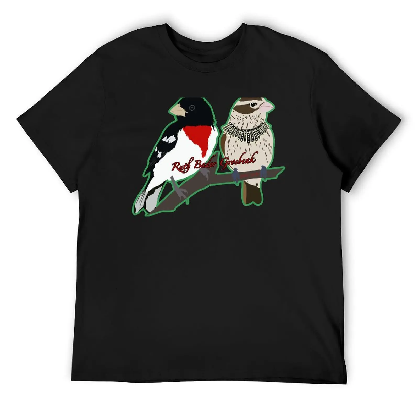 

Ruth Bader Grosbeak T-Shirt man t shirt cotton graphic tees blacks mens white t shirts