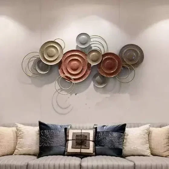 

Circular minimalist Nordic retro space wall hanging crafts wall decorations home art