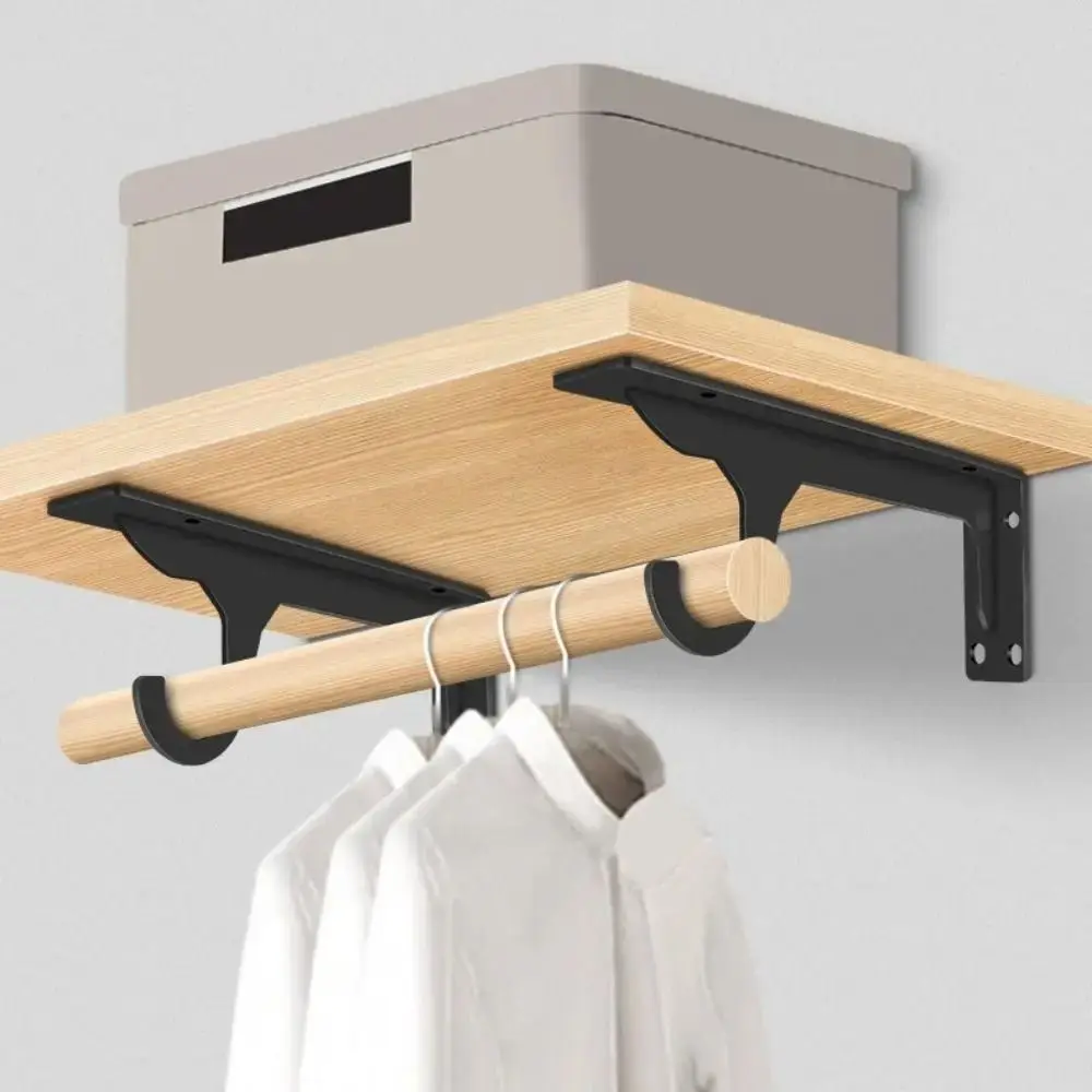 

Набор из 2 предметов. Прочные металлические металлические кронштейны. Прочные нержавеющие несущие опоры. Настенные опоры. Прочные кронштейны для полок.