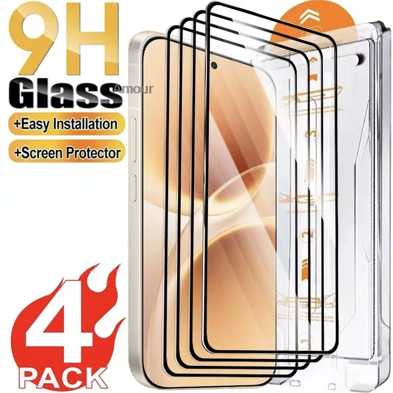 1-4PCS Dust Free Oleophobic Coating HD Tempered Glass For Samsung S26 Ultra S26+ S26,Support Fingerprint Unlock Screen Protector