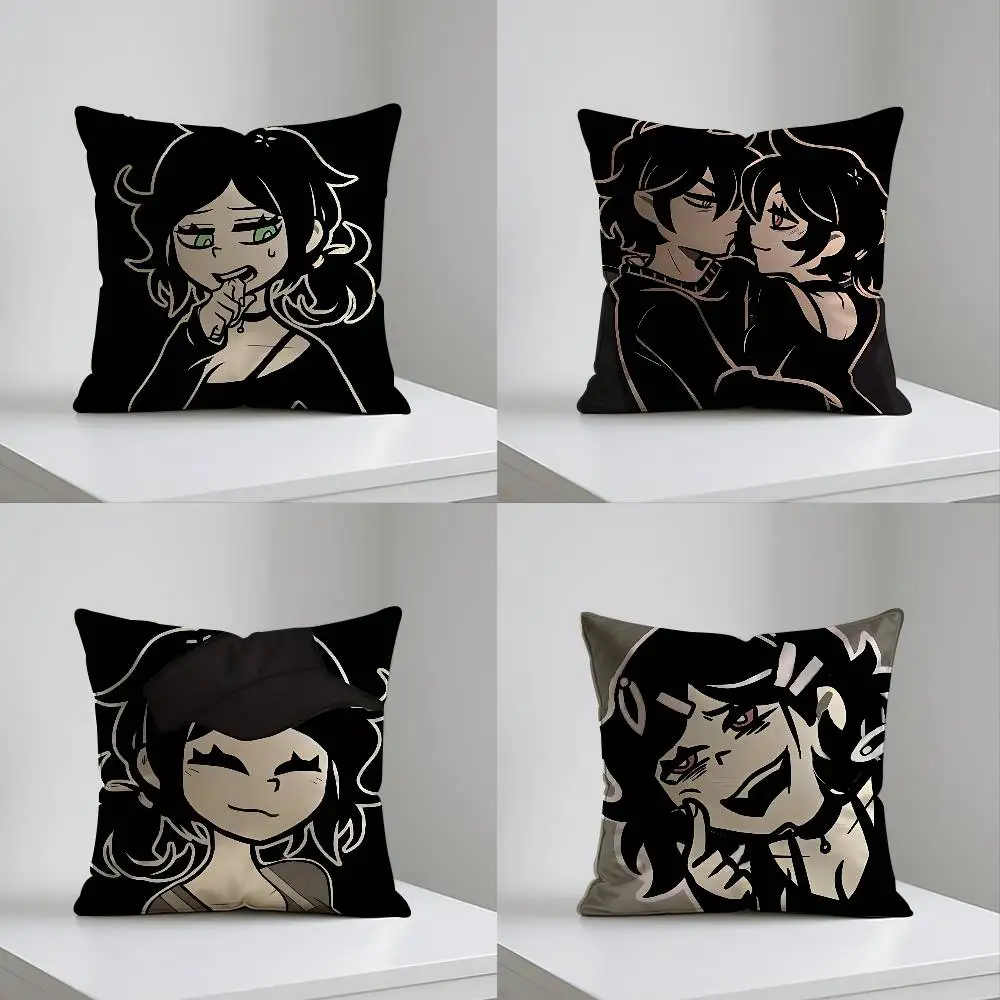 The Coffin Of Andy And Leyley Cute Case Plush Fabric Soft Pillowcase Double Sided Print Cushion Cover Household Gifts