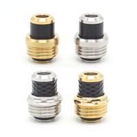 SXK Style Modular DT BxR/BB by Hussar Vapes Drip Tip for SXK BB/Billet Box Mod Kit Vape Mouthpiece 316SS POM PCTG PEEK PET