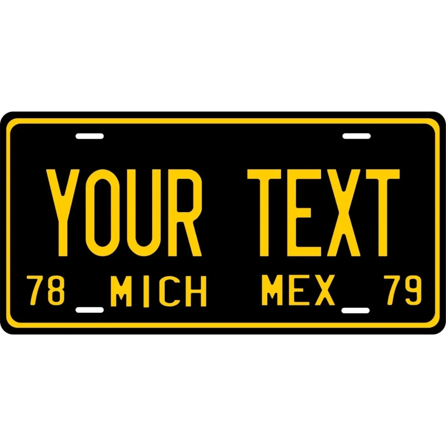 Letrero Metálico Personalizado de Michoacán, México, Decoración de Pared para el Hogar, Bar, Cueva del Hombre, Placa Retro Impermeable y Resistente al Polvo