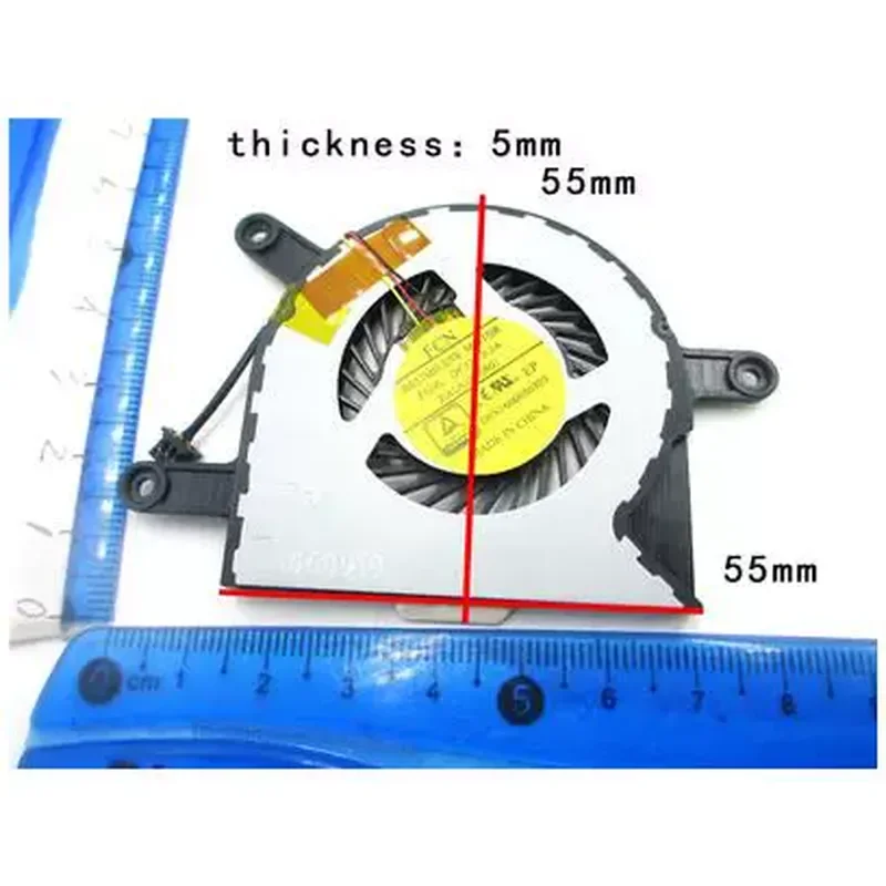 

For LG Gram 15 15ZD960-GX70K DFS440605FV0T 3 Wire Cooling Fan
