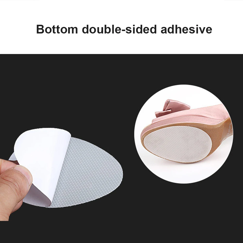 

5 Pairs Non-slip Stickers Shoes Accessories Pads Anti-Slip Soles Wear-resistant