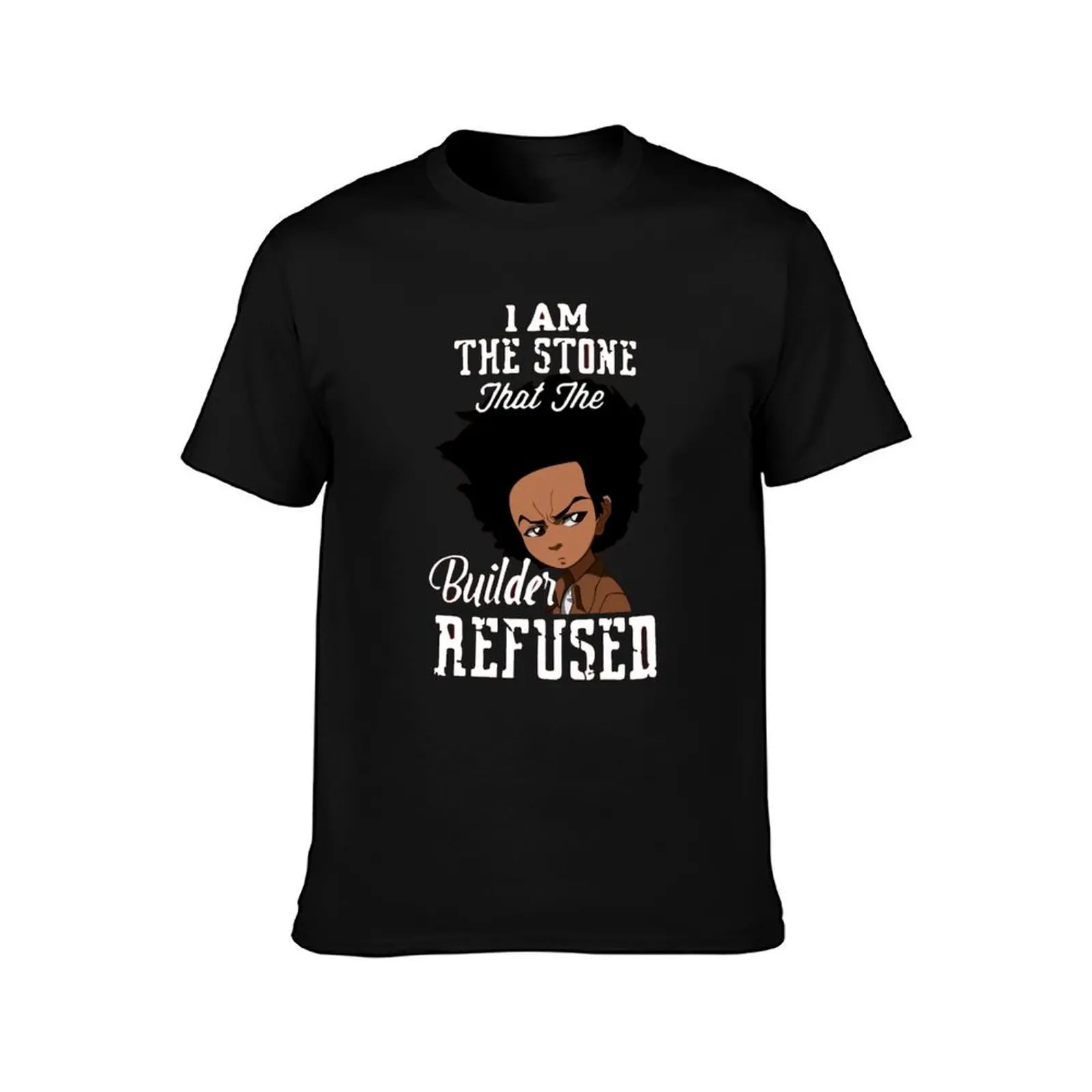 Boondocks funny T-Shirt Summer Casual Cotton Tee Oversized Streetwear Tops Vintage Graphic Print Loose Fit Short Sleeve